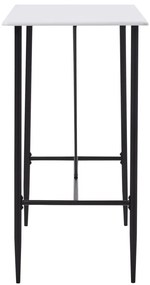 vidaXL Τραπέζι Μπαρ Λευκό 120 x 60 x 110 εκ. από MDF