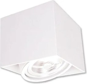 Σποτ Οροφής Τετράγωνο Nino GU10 / E27 Λευκό
