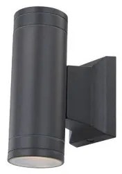 Απλίκα Φωτιστικό Τοίχου Σποτ 2xGU10 LED 4,5W Γκρι IP44 Up Down Gantar 32028-2 Globo Lighting-32028-2-Γκρι 32028-2