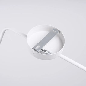 Φωτιστικό τοίχου NOX λευκό ατσάλι/1x10w