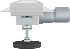 vidaXL 2 σε 1 εκροή ντους Ασημί 70 cm Ανοξείδωτο Ατσάλι 304