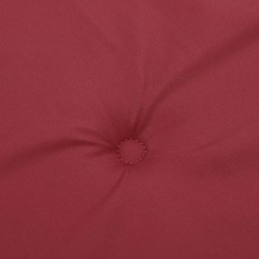 vidaXL Μαξιλάρι Πάγκου Κήπου Μπορντό 100x50x4 εκ. Ύφασμα Oxford