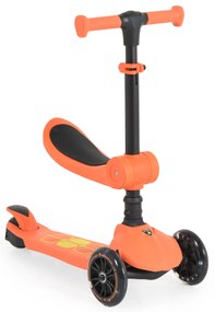 LAMBORGHINI ΠΑΙΔΙΚΟ ΠΑΤΙΝΙ ΜΕ ΚΑΘΙΣΜΑ 2 ΣΕ 1 ORANGE 3800146228583