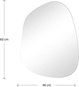 Καθρέπτης Ιrregular 4 pakoworld 46x1x60εκ