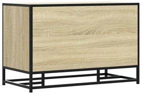 Πάγκος παπουτσιών vidaXL Sonoma Oak 80x40x53,5 cm