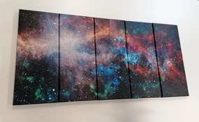 Εικόνα 5 μερών ατελείωτος γαλαξίας - 200x100