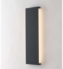 Φωτιστικό Τοίχου - Απλίκα Ribbon LED-RIBBON-42 2x6W Led 11,5x42cm Anthracite Intec