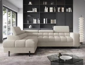Γωνιακός καναπές Ferucce-Krem-Αριστερή - 276.00Χ200.00Χ93.00cm