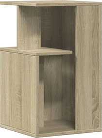 vidaXL Βοηθητικό Τραπέζι Sonoma Δρυς 35x35x60 εκ. Επεξεργασμένο Ξύλο
