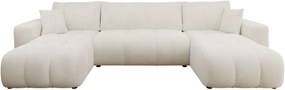 Γωνιακός καναπές Furyn U-Leuko - 312.00Χ145.00Χ72.00cm