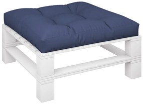 Μαξιλάρι Παλέτας Ναυτικό Μπλε 80 x 80 x 12 εκ.Υφασμάτινο 377897