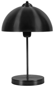 Φωτιστικό επιτραπέζιο Hersey Megapap E27 μεταλλικό χρώμα μαύρο 25x25x40εκ.