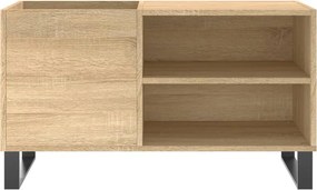 vidaXL Δισκοθήκη Sonoma Δρυς 85 x 38 x 48 εκ. από Επεξεργασμένο Ξύλο