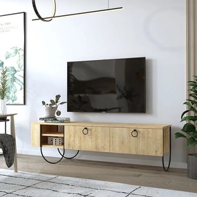 ΕΠΙΠΛΟ ΤΗΛΕΟΡΑΣΗΣ NORFOLK MEGAPAP ΧΡΩΜΑ ΦΥΣΙΚΟ ΟΞΙΑΣ 151X35X43ΕΚ.