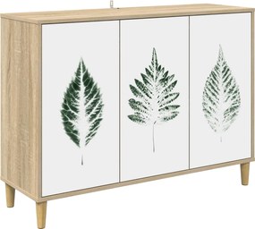 vidaXL Πλαϊνό γραφείο HANAU Sonoma 102 x 33 x 75 εκ.