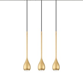 Φωτιστικό Οροφής - Ράγα 01179-07BR GU10 LED 70cm Gold Luma