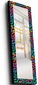 Καθρέπτης Τοίχου 755MER1123 40x120cm Multi Wallity Wood, Fabric