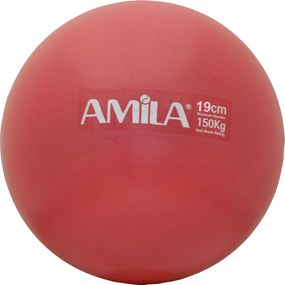 Amila Μπάλα Pilates 19cm, Κόκκινη, bulk (48433)