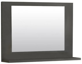 Megapap Καθρέφτης Μπάνιου Devlin Από Μελαμίνη Ανθρακί 60x10x45εκ.