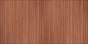 vidaXL Χαλί Ορθογώνιο Καφέ 100 x 200 εκ. Μπαμπού