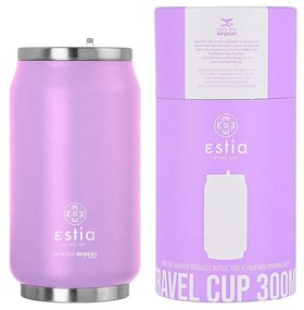 Ποτήρι Θερμός 300ml Estia Save The Aegean Lavender Purple 01-16715