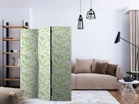 Διαχωριστικό με 3 τμήματα - Plants Stained Glass [Room Dividers]