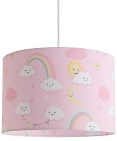 Παιδικό φωτιστικό οροφής VEIS Cloudy Rainbows Pink