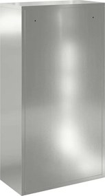 vidaXL Θυρίδα Πακέτων Ασημί 44 x 22 x 82 εκ. Επικαλυμμένος Χάλυβας