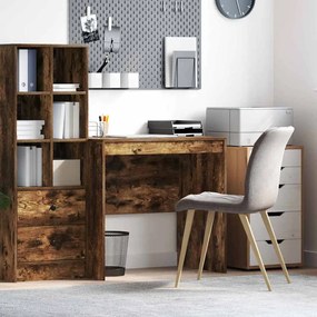 vidaXL Γραφείο Καπνιστή δρυς 80 x 50 x 76 εκ. Επεξεργασμένο ξύλο