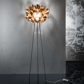 Φωτιστικό Δαπέδου Led Flora Copper Slamp Aluminium, Polypropylene