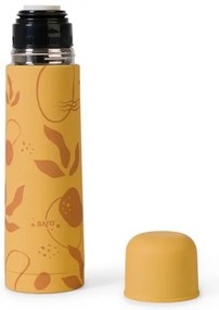 Θερμός Υγρών Saro Leaves Ochre 500ml