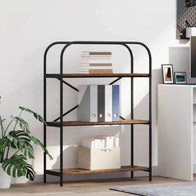 vidaXL Ράφι Βιβλίων Παλαιό ξύλο 80 x 30 x 109 εκ Επεξεργασμένο ξύλο