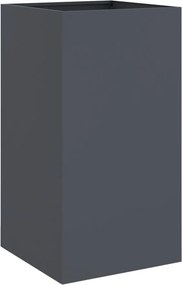 vidaXL Ζαρντινιέρα Ανθρακί 42x38x75 εκ. από Χάλυβα
