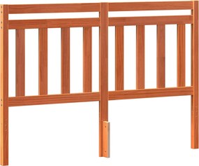 vidaXL Κεφαλάρι με κεφαλάρι Κερωτό καφέ 145,5 x 100 cm