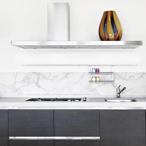 Μπορντούρα προστασίας τοίχων κουζίνας White Marble