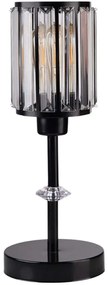 Φωτιστικό Επιτραπέζιο 534LUN6534 Φ12x41cm 1xE27 40W Black Opviq