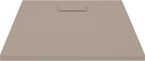 vidaXL Βάση Ντουζιέρας Καφέ 90 x 70 εκ. από SMC