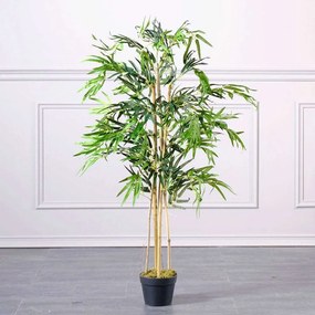 Τεχνητό Δέντρο Μπαμπού Lucky 6450-6 30x75x120cm Green Supergreens Polyethylene