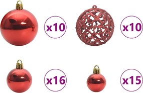 vidaXL Τεχνητό Χριστουγεννιάτικο Δέντρο με 300 LED Πράσινο 180 cm