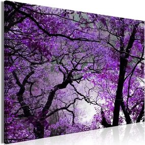 Πίνακας - Purple Afternoon (1 Part) Wide - 120x80