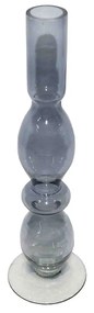 BALLON ΚΗΡΟΠΗΓΙΟ ΓΥΑΛΙ ΓΚΡΙ D8xH28,5cm - 026473 - 026473
