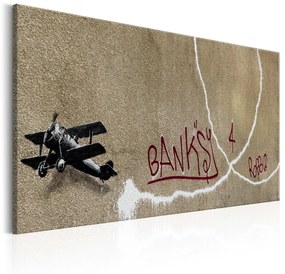 Πίνακας - Love Plane by Banksy 90x60