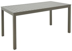 Τραπέζι κήπου Kliton Αλουμίνιο Σαμπανιζέ 150x80x74εκ. 150x80x74 εκ.