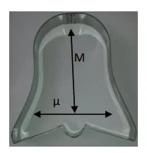 Hotelia Καμπάνα Inox Φόρμα-Τσέρκι για τούρτες Νο2 Μεγάλη Διάμετρος 23 Μικρή Διάμετρος 27 Ύψος 4εκ
