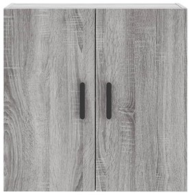 vidaXL Ντουλάπι Τοίχου Γκρι Sonoma 60x31x60 εκ. από Επεξεργασμένο Ξύλο
