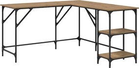 vidaXL Γραφείο Artisan Oak Επεξεργασμένο ξύλο 139 x 139 x 75 εκ.