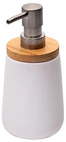 Δοχείο Κρεμοσάπουνου 360ml Estia Bamboo White 02-4569