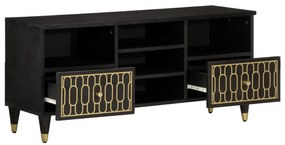 vidaXL Έπιπλο Τηλεόρασης 100 x 33 x 46 εκ. από Μασίφ Ξύλο Μάνγκο
