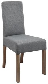 Καρέκλα Τραπεζαρίας Τ-6 Fylliana Γκρί - Γκρί Δρύς 56x48x103 εκ. 2αδα 56x48x103 εκ.