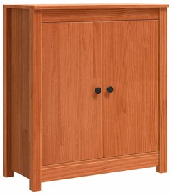 vidaXL Πλαϊνό γραφείο Καφέ 70 x 35 x 80 εκ.